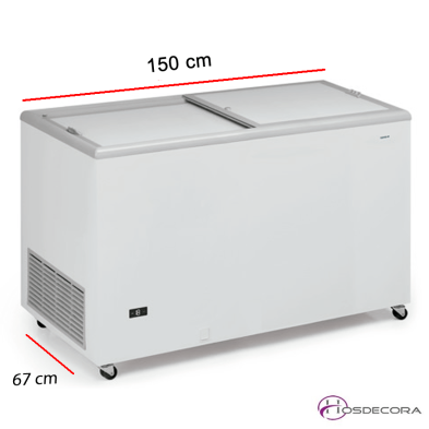 Arcón Congelador Puerta Corredera 350L 68-CE-500-TO