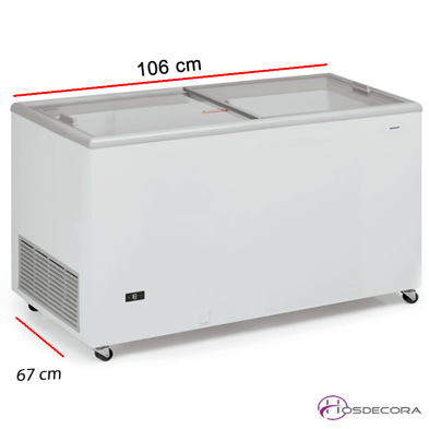 Arcon Congelador Cristal Corredera 68-CE-300-TC