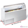 Vitrina de Helados con reserva de 12 a 24 cubetas- PUNTO 6RS