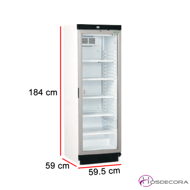 Armario frío puerta cristal 350W 345L 84-USS-374-DTKE