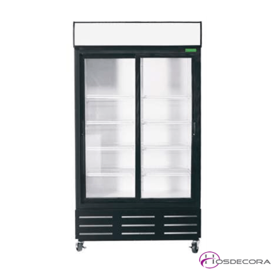 Armario refrigerado doble p.cristal 880L 84-SC-908-FS