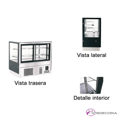 Vitrina expositora refrigerada 84-SGN-1200-RF2+