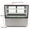 Mostrador Frio Expositor Fondo 67.5 cm 47-XC900Z+