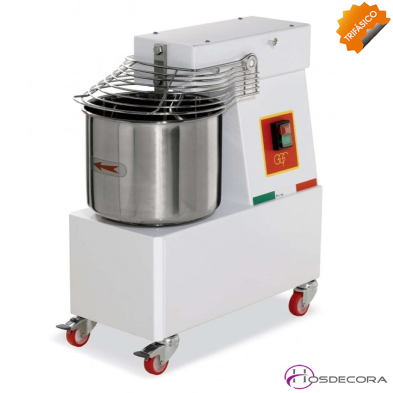 Amasadora trifásica de gran capacidad con cabezal fijo IM53