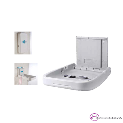 Mesa cambia bebés vertical 76-BC310