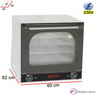 Horno multifunción de convección 2.67kw 19-P15035