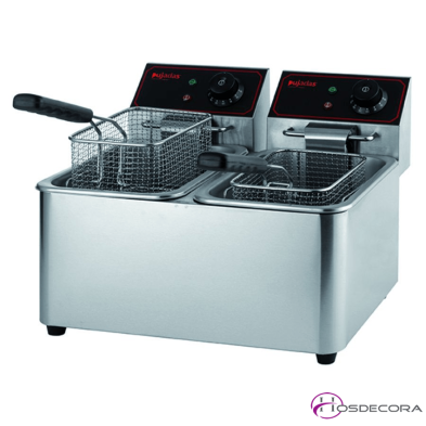 Freidora eléctrica 8+8L 6.5kw 19-P15001