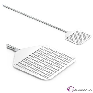 Pala de horno para pizzas perforada 06-042414