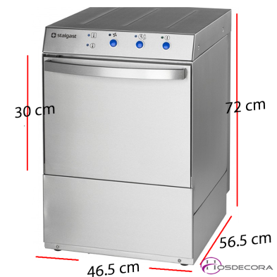 Lavavasos para barra de bar con bomba de detergente incluida 93-801400