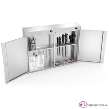 Armario esterilizador de cuchillos ozono 040462