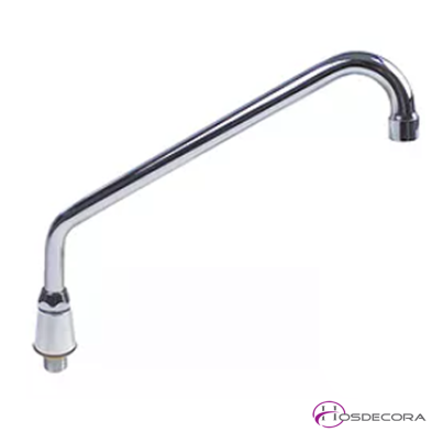 Caño fijo de 25 cm para fregadero industrial 547907