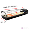 Vitrina de Sushi Fría de 6 a 8 Platos 51-SK6SP+