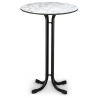 Mesa alta para bar con tablero redondo compact - SALCEDA