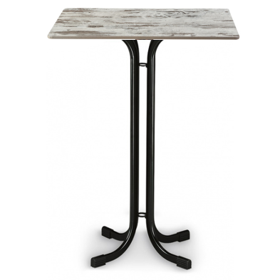 Mesa alta Salceda Tablero Compact Cuadrado de bar