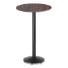 Mesa para bar alta con base de hierro central -SIMAT