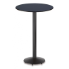Mesa de bar alta con base de hierro central -SIMAT