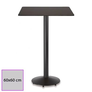 Mesa Alta de Bar Tablero Compact Cuadrado - SIMAT