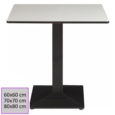 Mesa para Bar Tablero Compact Cuadrada - RUEDA