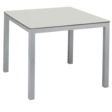 Mesa cuadrada para terraza apilable Luesma