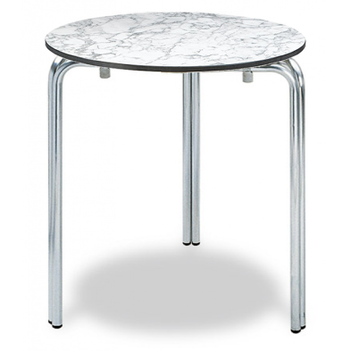 Mesa de Bar Apilable Tablero Compact Redonda - ADALIA