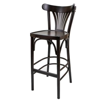 Taburete de madera cafetin