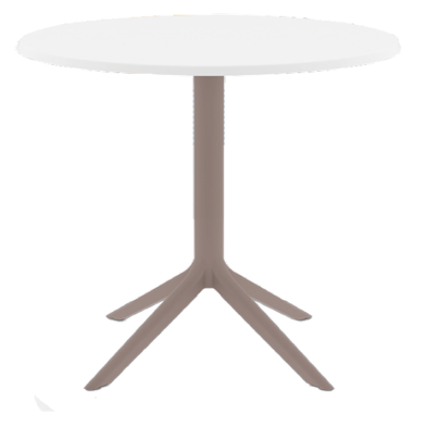 Mesa de Terraza Tablero Werzalit Redondo 29-DIZ