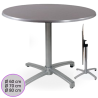Mesa de bar Abatible Tablero Redondo Werzalit 29-TABARCA
