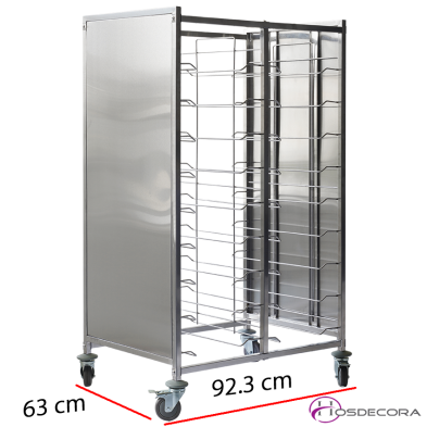 Carro para Bandejas Isotermicas Doble 06-476034