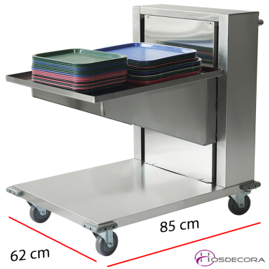 Carro para Bandejas con Sistema de Elevación 06-476036