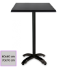 Mesa Alta de Bar Tablero Cuadrado Werzalit -VALDES