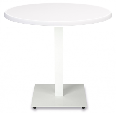 Mesa para cafeterias con sobre redondo Mod. 01- ZAGORA