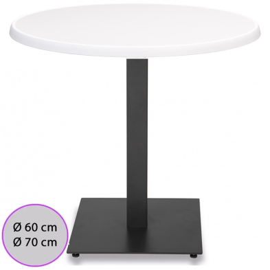 Mesa para Bar Tablero Werzalit Redondo 01- ZAGORA