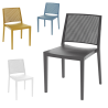 Silla de Terraza para Bar en Polipropileno 01-FEREZ