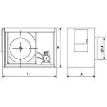 Motor de Extracción para Campana Industrial 06-476706