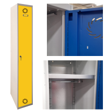 Taquilla Vestuarios 1 Puerta Acero Laminado 96-ECOV-25/1 PRO