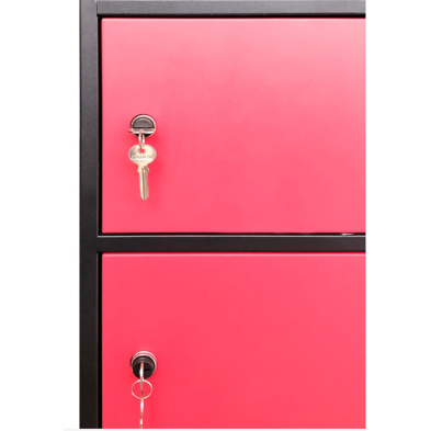 Consigna de 4 departamentos fabricada en acero laminado 96-TMIN4P