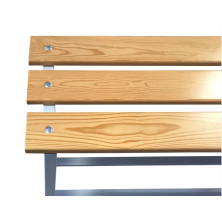 Banco Vestuarios 70 cm Asiento Pino Barnizado 96- BANC-MINI