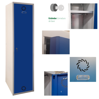 Taquilla Vestuarios 1 Puerta Laminada 96-ECOV-40/1 PRO