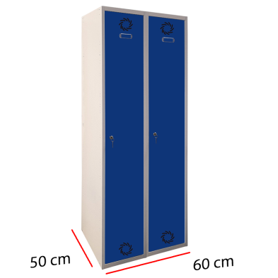 Taquilla de 2 Puertas fabricada en acero laminado 96-ECOV-40/1 PRO