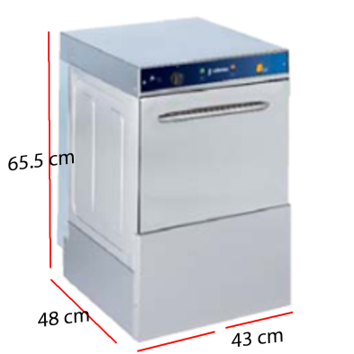 Lavavasos Cesta 35x35 cm Altura Puerta 22 cm 2.7 Kw. 50-AV1200