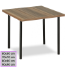 Mesa de Bar Cuadrada Tablero Melamina 29-VICAR