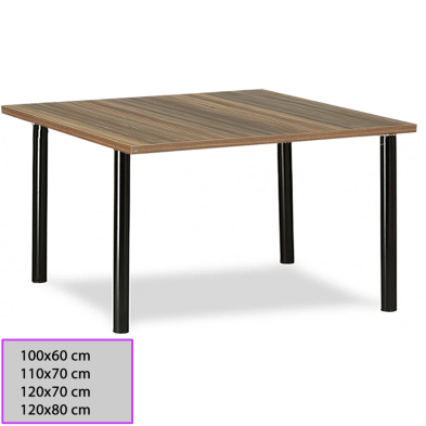 Mesa de restaurante con tablero rectangular 29-VICAR