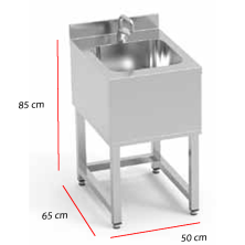 Fregadero para preparación de cócteles o combinados 85-LCF-30+ 2