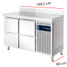 Mesa Refrigerada 4 cajones Fondo 60 cm 50-19059760