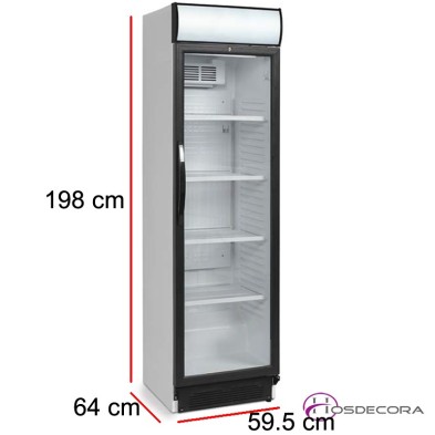 Armario de frío expositor con display 86-CEV 425 CP