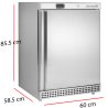 Armario Frío Inox Puerta Opaca 136L. 105W  86-UR200S
