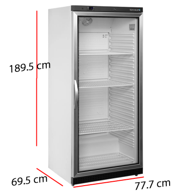 Armario expositor con parrilla GN 2/1 UR600G