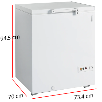 Arcon Congelador Puerta Abatible 189L. 150W  86-FR205 SL