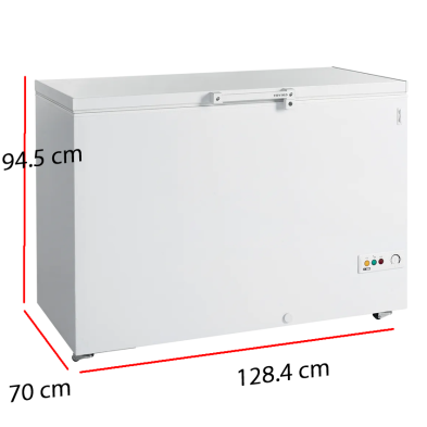 Arcon Congelador Puerta Abatible 385L. 230W  86-FR405 SL
