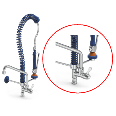 Grifo Ducha 2 Aguas Sobremesa con Caño 06-463036